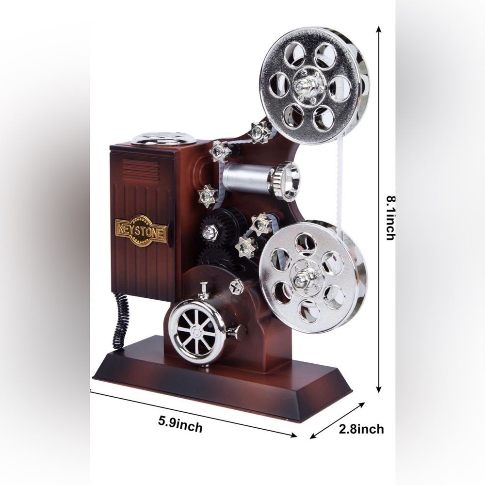 Movie Projector Music‎ Box - Picture 2 of 2